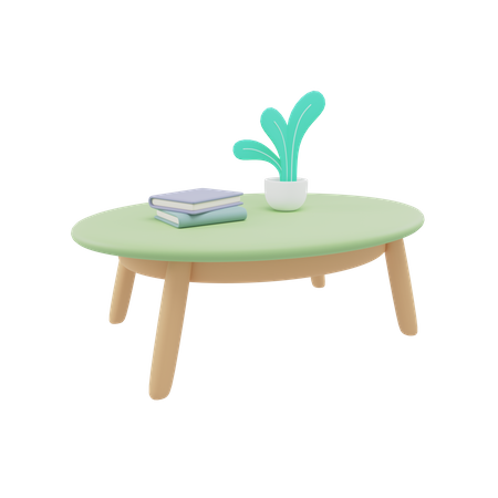 Table  3D Icon