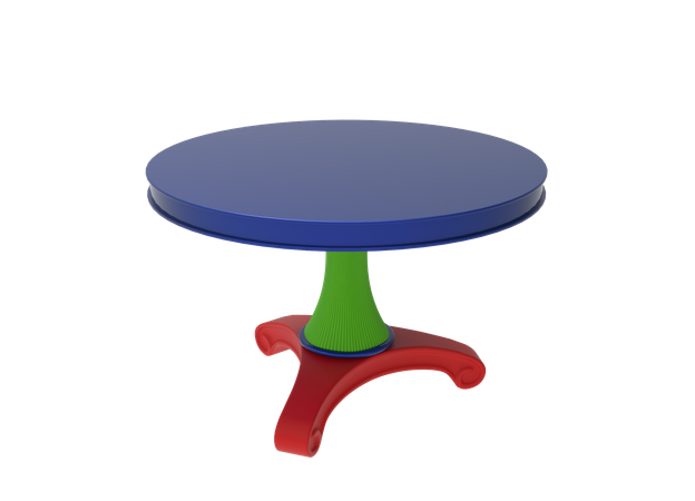 Table  3D Icon