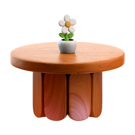 Table  3D Icon