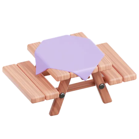 Table  3D Icon