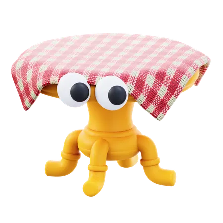 Table  3D Icon
