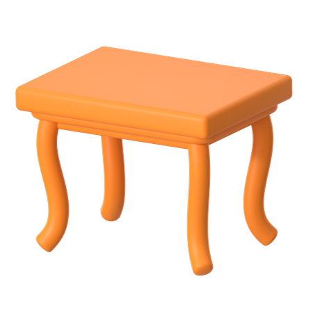 Table  3D Icon