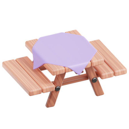 Table  3D Icon