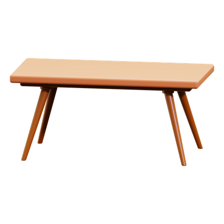 Table  3D Icon