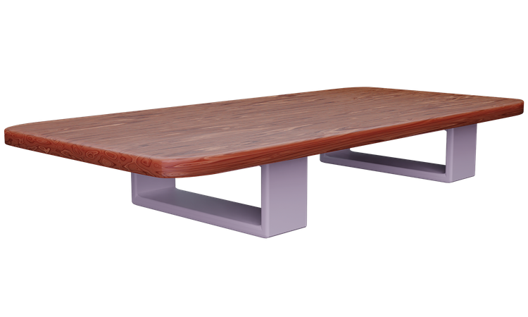 Table  3D Illustration