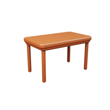 Table  3D Illustration