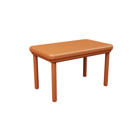 Table  3D Illustration