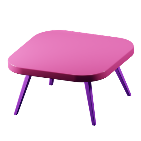 Table  3D Illustration