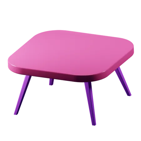 Table  3D Illustration