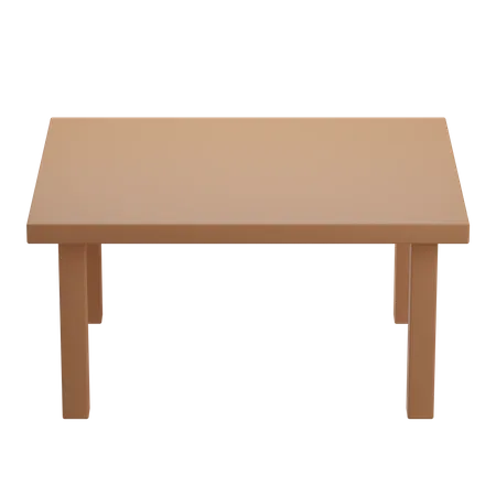 Table  3D Illustration