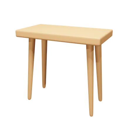 Table 3D Icon