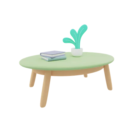 Table  3D Icon