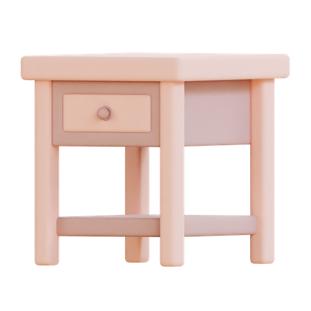 Table  3D Icon