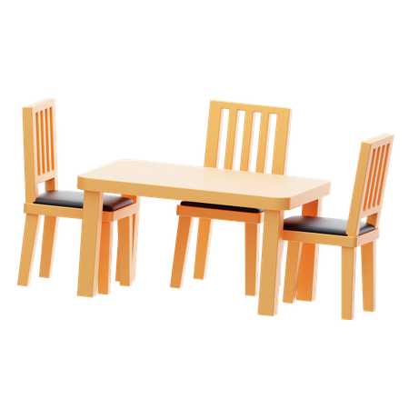 Table à manger  3D Icon