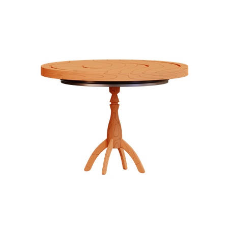 Table à manger  3D Illustration