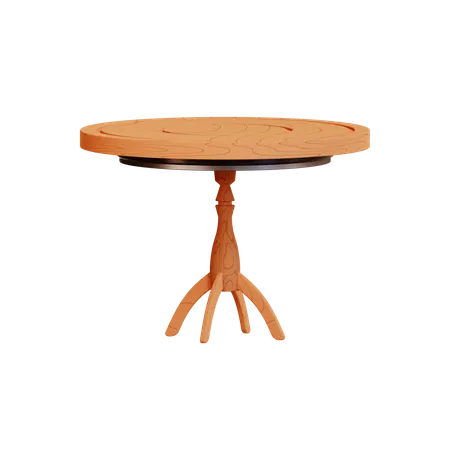 Table à manger  3D Illustration