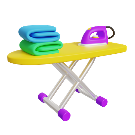 Table à repasser  3D Icon