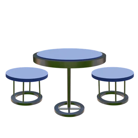 Table de thé  3D Icon