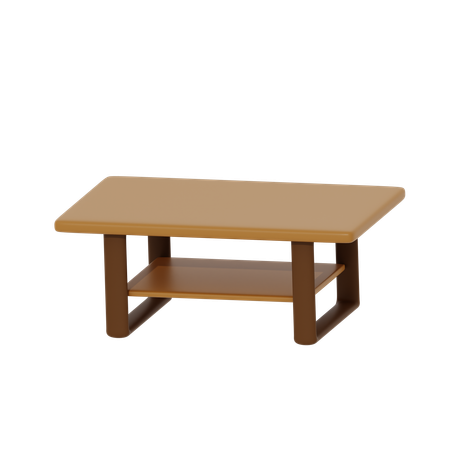 Table carrée  3D Icon