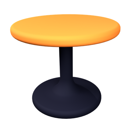 Table circulaire  3D Icon