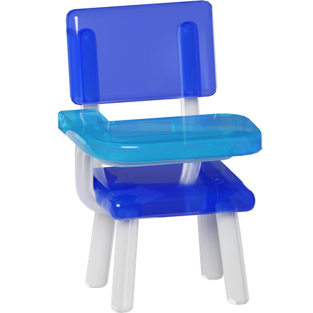 Table Chair  3D Icon