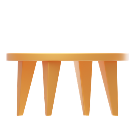 Table circulaire  3D Icon