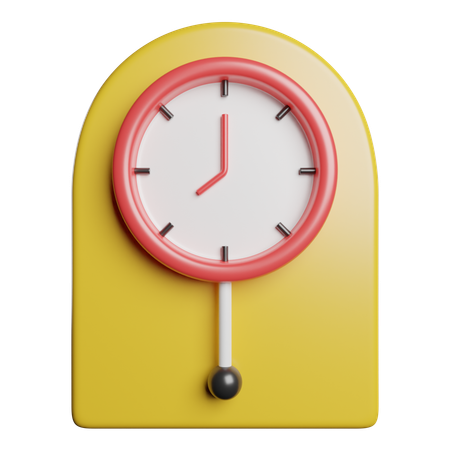 Table Clock  3D Icon