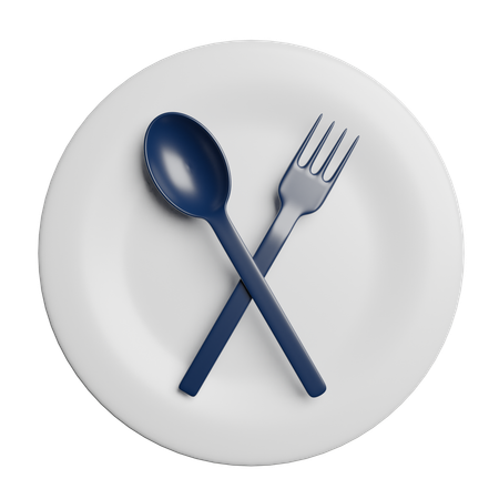 Table Cutlery  3D Icon