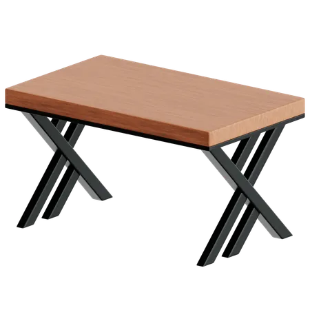 Table de bureau  3D Icon