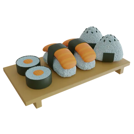 Table de cuisine japonaise  3D Icon