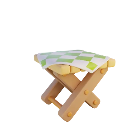 Table de plage  3D Icon