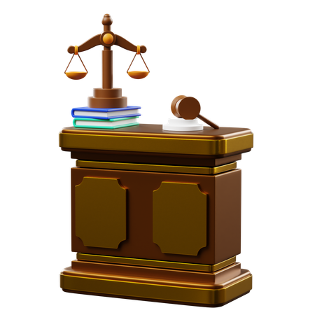 Table d'audience  3D Icon