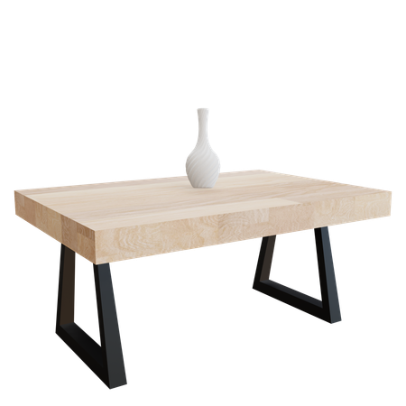 Table en bois  3D Icon