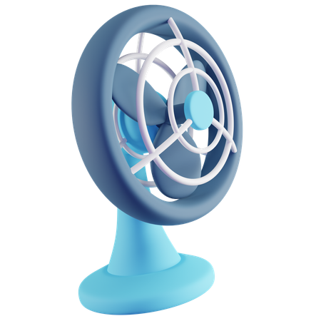 Table Fan  3D Icon