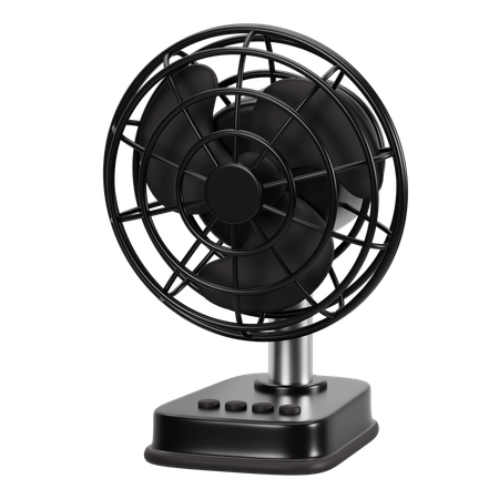 Table Fan  3D Icon