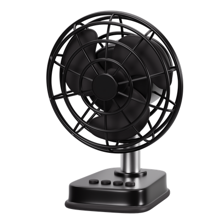 Table Fan  3D Icon