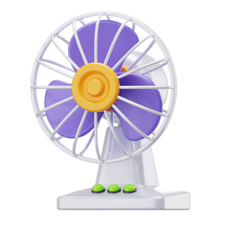 Table Fan  3D Icon