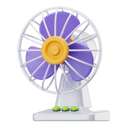 Table Fan  3D Icon