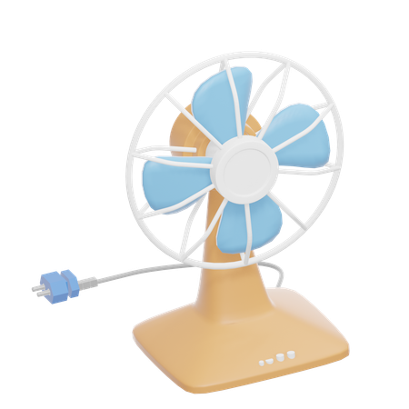 Table Fan  3D Icon