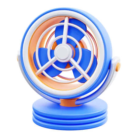 Table Fan  3D Icon