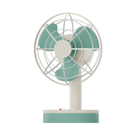 Table Fan  3D Icon