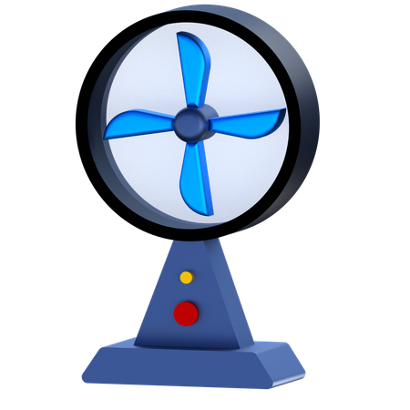 Table Fan  3D Icon