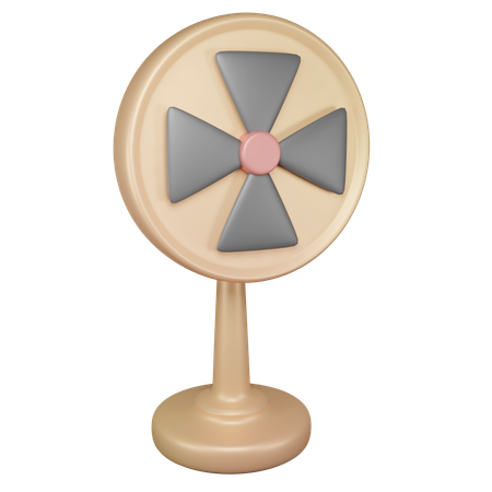 Table Fan  3D Icon