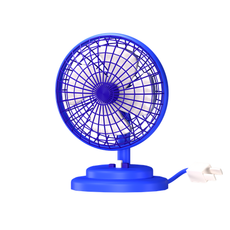 Table Fan  3D Icon
