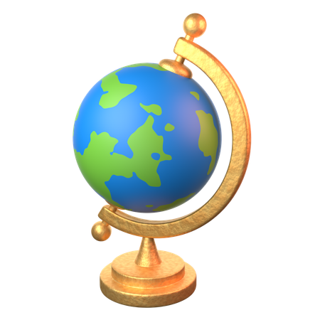 Globe de table  3D Icon