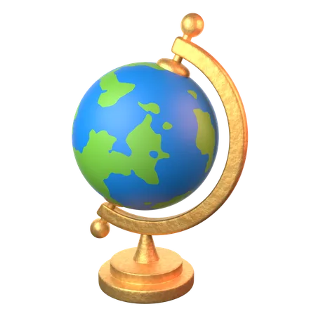 Globe de table  3D Icon