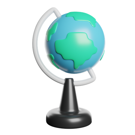 Globe de table  3D Icon