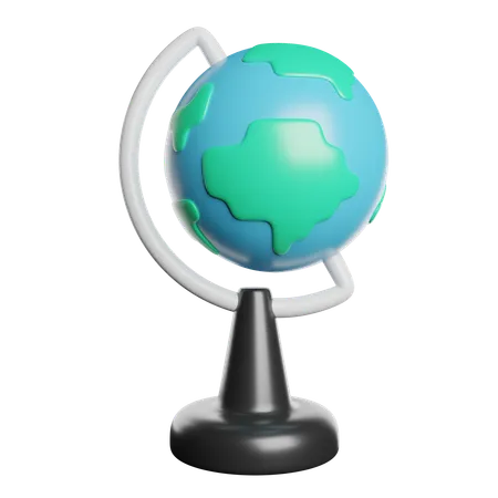 Globe de table  3D Icon