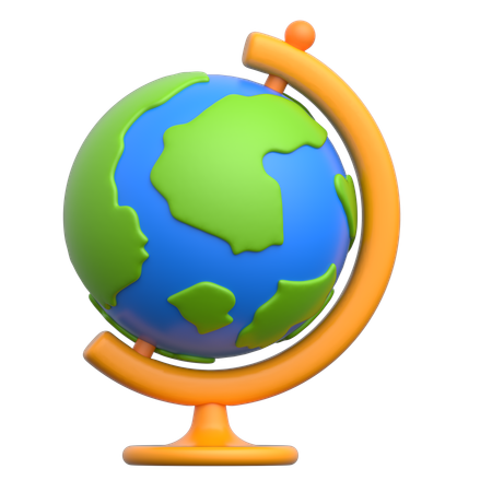 Table Globe  3D Icon