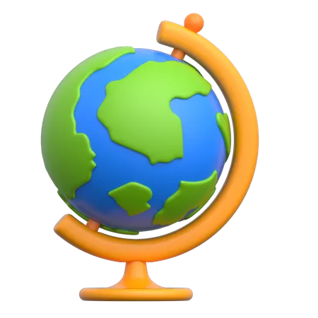 Table Globe  3D Icon